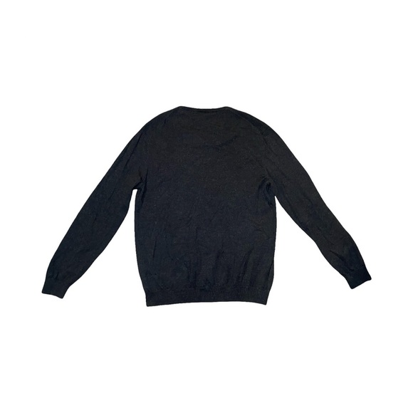 Calvin Klein Men's 100% Italian Merino Wool V Neck Sweater Size XL EUC - Picture 2 of 5